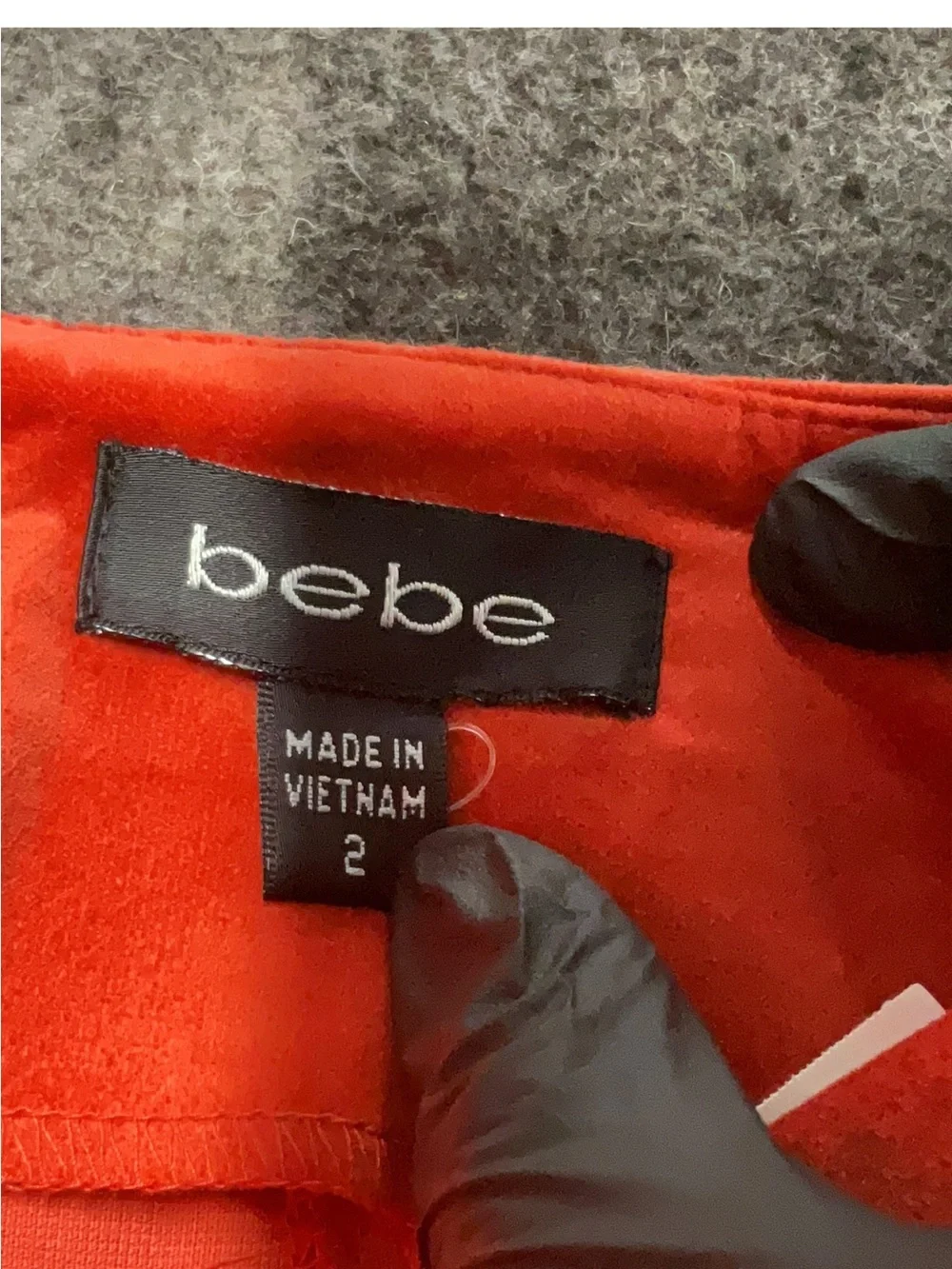 bebe panel tailored high